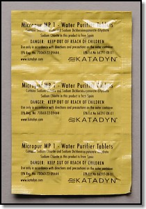 Katadyn Micropur MP1 Water Purification Tablets